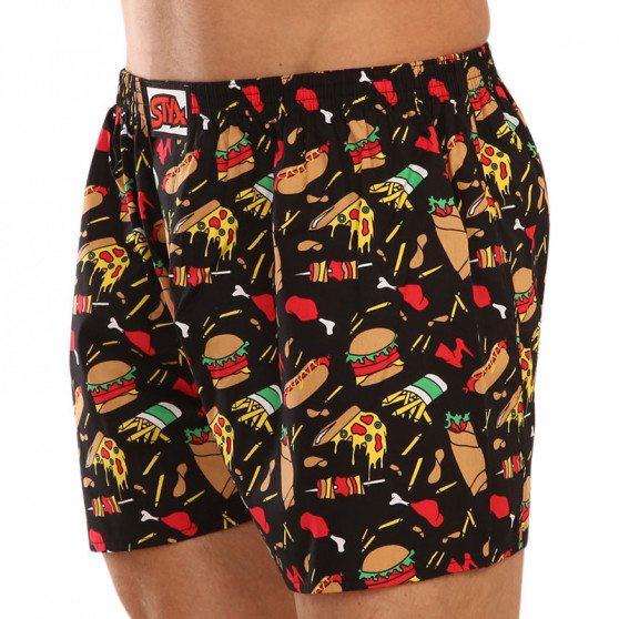 Boxers para homem arte clássica de borracha e meias Styx food (AH1253)