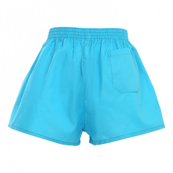 Boxers para criança Styx borracha clássica azul claro (J969)