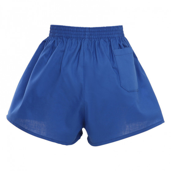 Boxers para crianças Styx borracha clássica azul (J967)