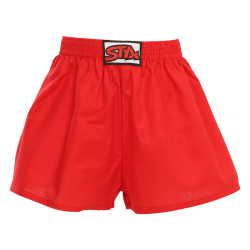 Boxers para crianças Styx borracha clássica red (J1064)