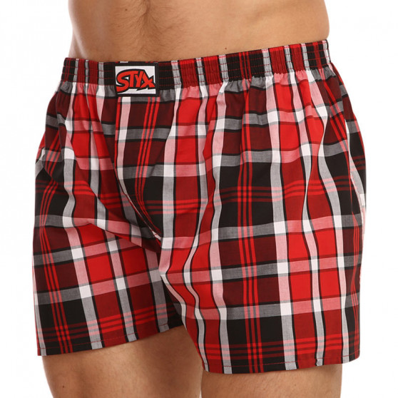 Boxers para homem Styx clássico elástico multi-colorido (A914)