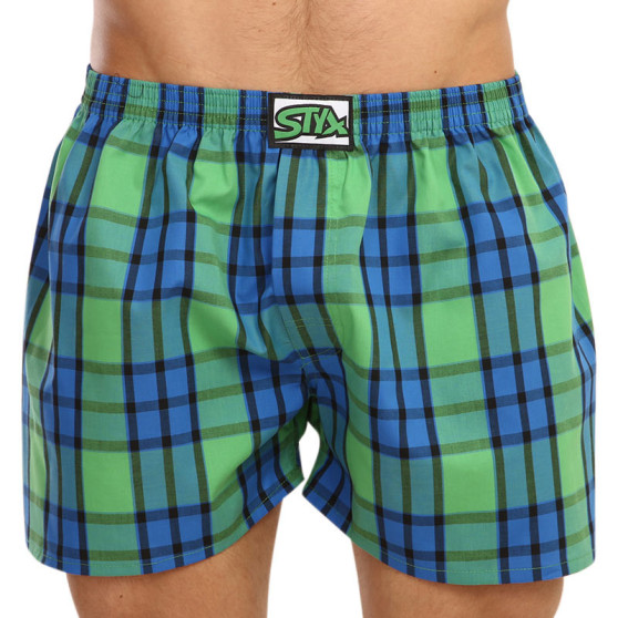 Boxers para homem Styx clássico elástico multi-colorido (A918)