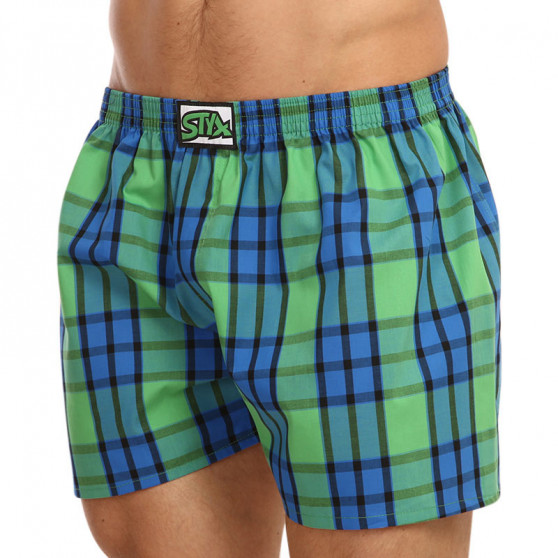 Boxers para homem Styx clássico elástico multi-colorido (A918)