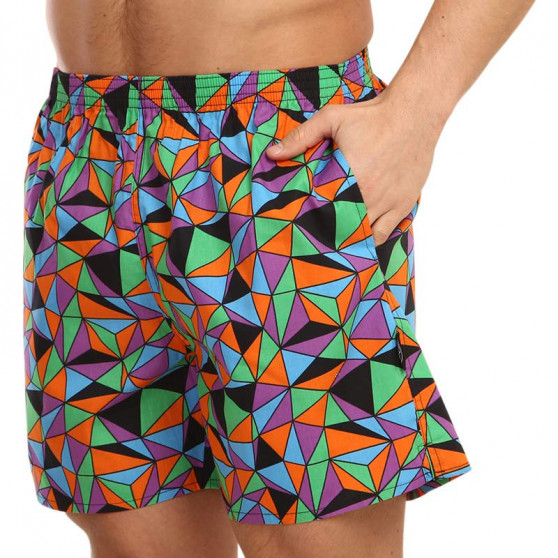 Boxers de banho para homem com bolsos Styx triângulos (D1056)