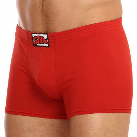 Boxers para homem Styx borracha clássica red (Q1064)