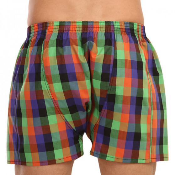 Boxers para homem Styx clássico de borracha superdimensionado multicolorido (E912)