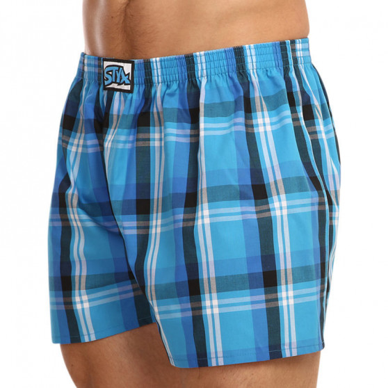 Boxers para homem Styx clássico de borracha superdimensionado multicolorido (E913)