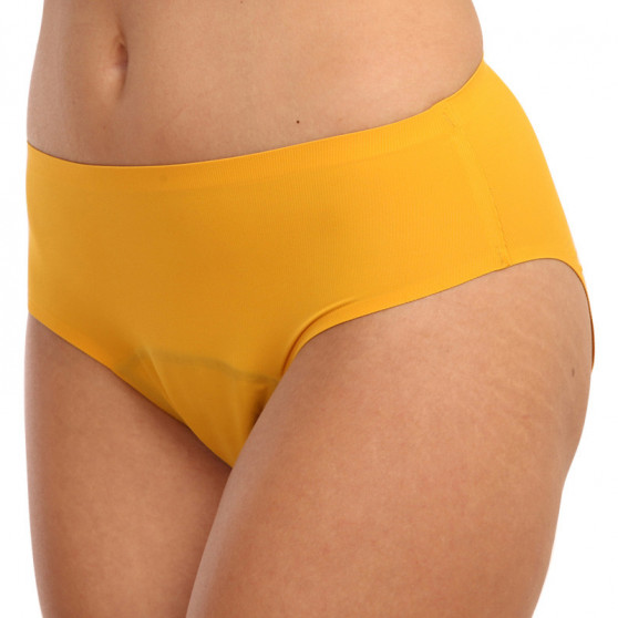 Bodylok Cuecas Menstruais Nylon Amarelo Forte Menstruação (BD2225)