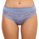 Cuecas para mulher Gina azul com renda (10121)