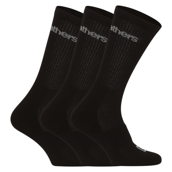 3PACK meias Horsefeathers preto (AA1077A)