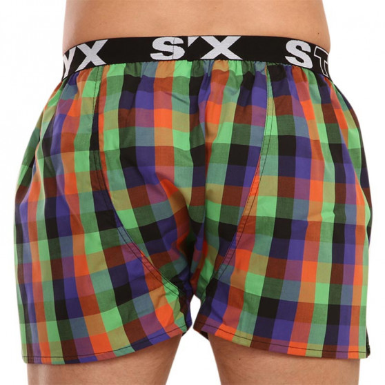 Boxers para homem Styx desporto elástico multicolorido (B912)