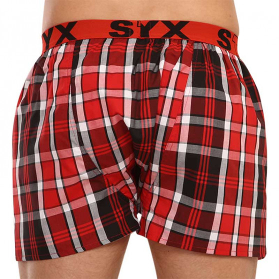 Boxers para homem Styx desporto elástico multicolorido (B914)