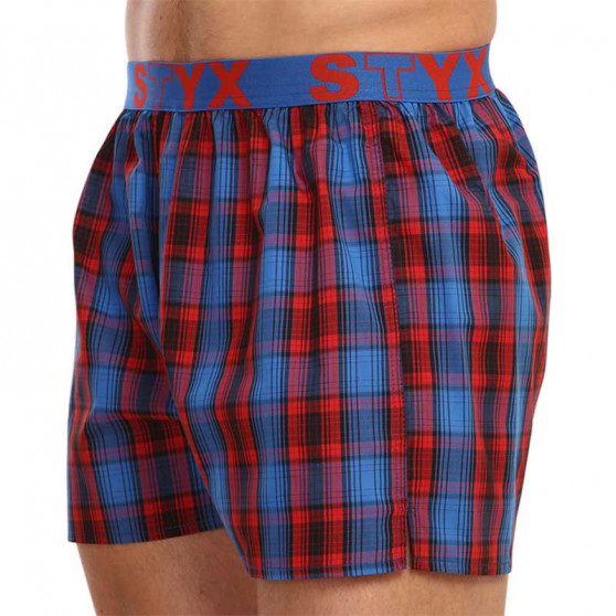 Boxers para homem Styx desporto elástico multicolorido (B915)