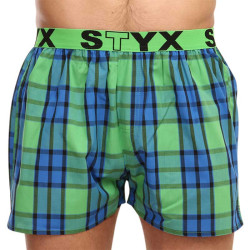 Boxers para homem Styx desporto elástico multicolorido (B918)