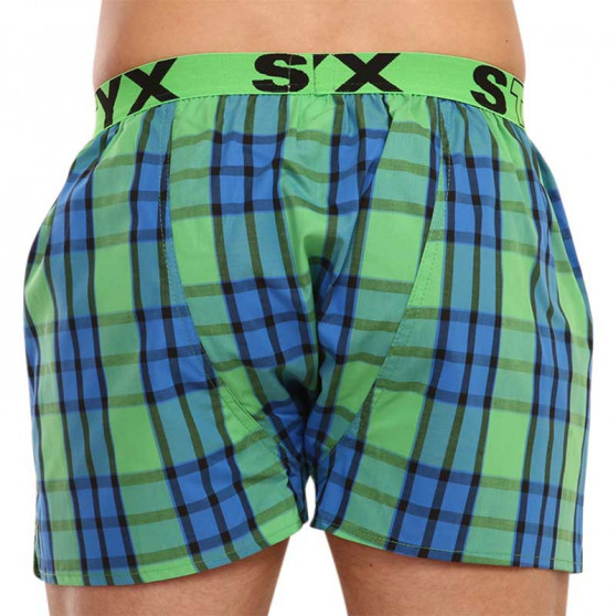 Boxers para homem Styx desporto elástico multicolorido (B918)