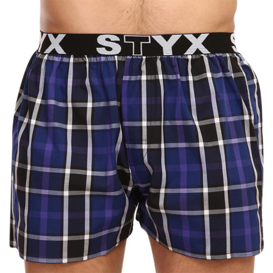 Boxers para homem Styx desporto elástico multicolorido (B919)