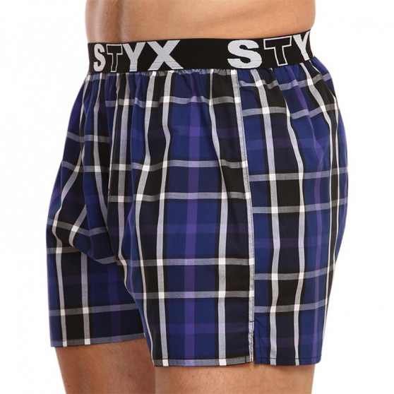 Boxers para homem Styx desporto elástico multicolorido (B919)