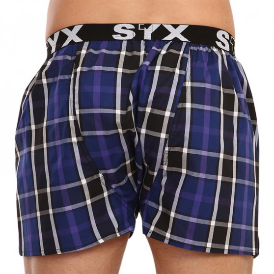 Boxers para homem Styx desporto elástico multicolorido (B919)