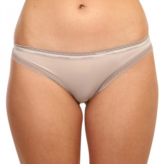 3PACK Tanga para mulher Calvin Klein multicolorido (QD3802E-13Z)