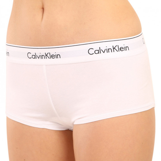 Cuecas para mulher Calvin Klein boyshort branco (F3788E-100)