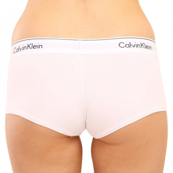 Cuecas para mulher Calvin Klein boyshort branco (F3788E-100)