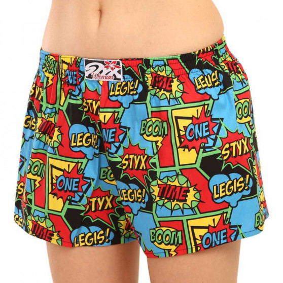 Boxers para mulher Styx arte clássica borracha boom (K955)