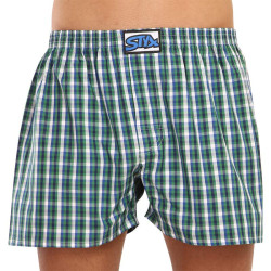 Boxers para homem Styx clássico elástico multi-colorido (A113)