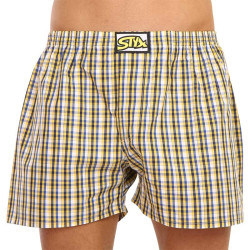 Boxers para homem Styx clássico elástico multi-colorido (A107)