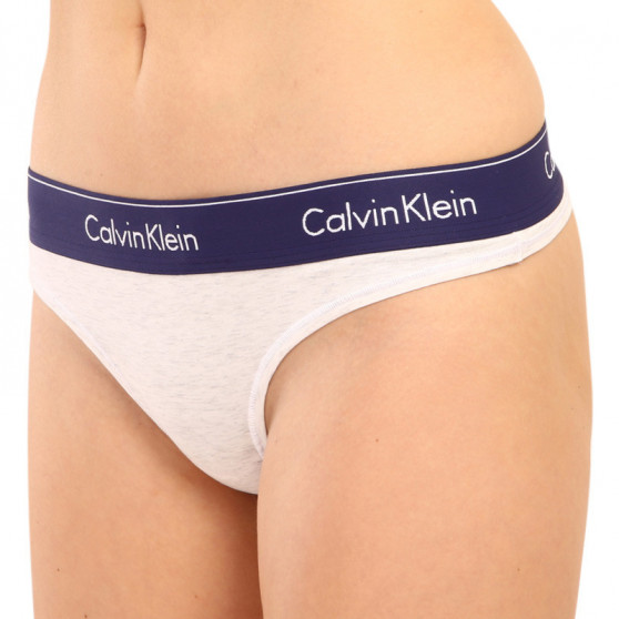 Tanga para mulher Calvin Klein cinzento (F3786E-PHH)