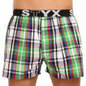 Boxers para homem Styx desporto elástico multicolorido (B838)