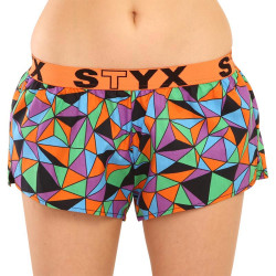 Boxers para mulher Styx arte desportiva triângulos de borracha (T1056)