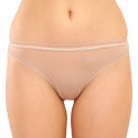 Tanga para mulher Calvin Klein bege (QD3763E-7NS)