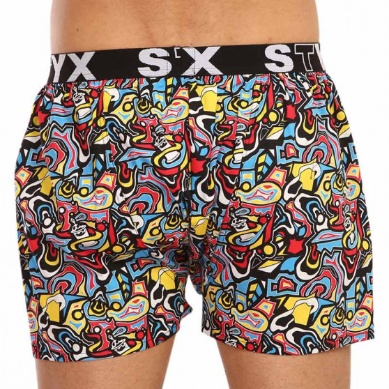 Boxers para homem Styx arte desporto borracha esboço (B1254)