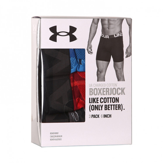 3PACK Boxers para homem Under Armour multicolorido (1363615 011)