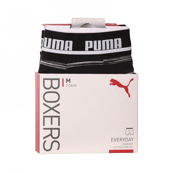 2PACK Boxers para homem Puma preto (701210977 001)