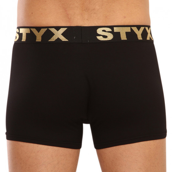 Boxers para homem Styx / KTV sports borracha preto - preto borracha (GTC960)