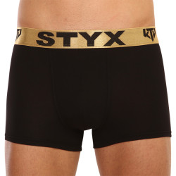 Boxers para homem Styx / KTV sports borracha preto - gold borracha (GTZ960)