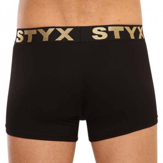 Boxers para homem Styx / KTV sports borracha preto - preto borracha (GTCL960)