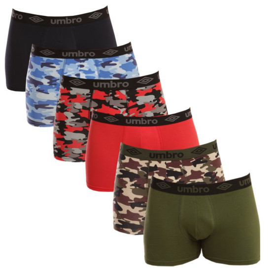 6PACK Boxers para homem Umbro (UMUM0345)