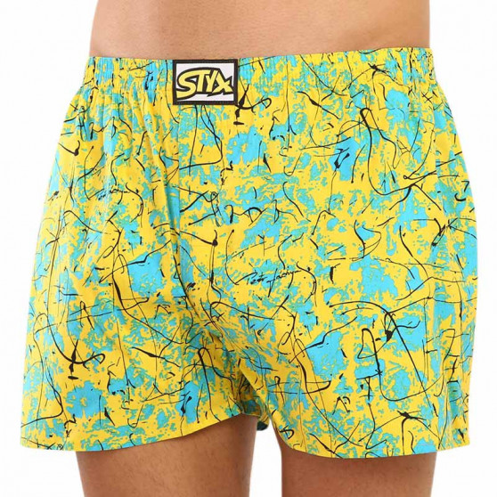 Sem embalagem - Boxers para homem Styx clássico elástico multicolorido (A1156)