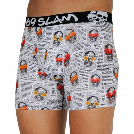 3PACK Boxers para homem 69SLAM fit mix (3/1/69SL)