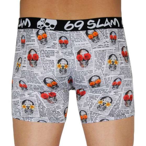 3PACK Boxers para homem 69SLAM fit mix (3/1/69SL)