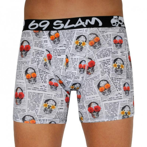 3PACK Boxers para homem 69SLAM fit mix (3/1/69SL)