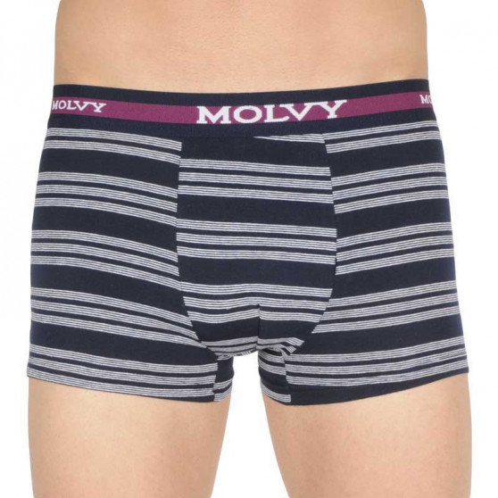 3PACK Boxers para homem Molvy multicolorido (MP-10303132-BEU)