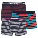 3PACK Boxers para homem Molvy multicolorido (MP-10303132-BEU)