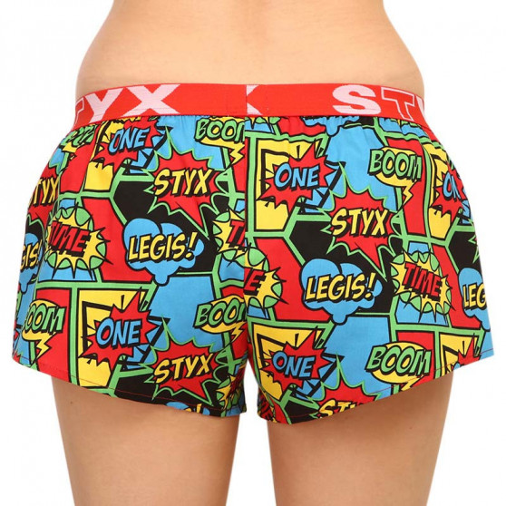 Boxers para mulher Styx arte desporto borracha boom (T955)