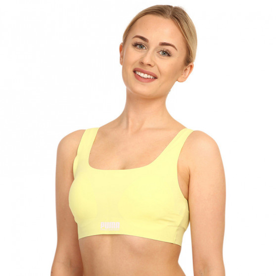 Soutien de desporto para mulher Puma amarelo (100001239 002)