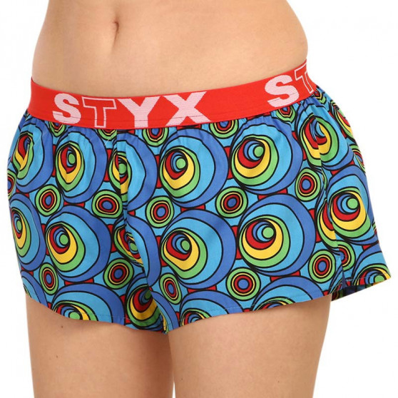 Boxers para mulher Styx arte desportiva anéis de borracha (T1151)