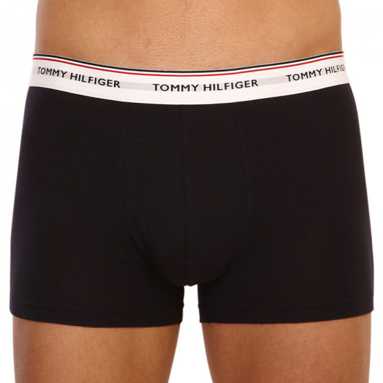 3PACK Boxers para homem Tommy Hilfiger azul escuro (UM0UM01642 0S7)