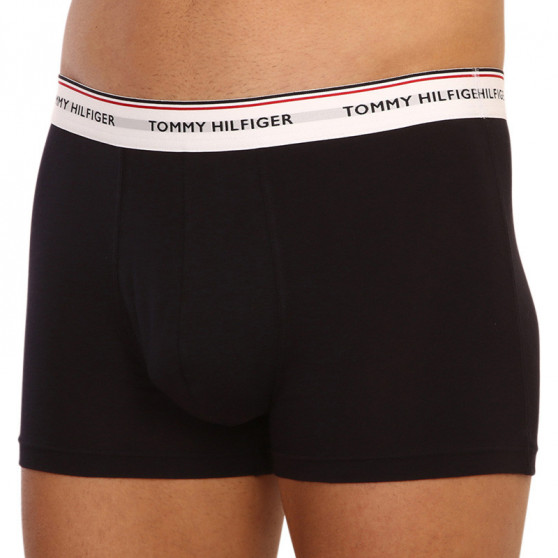 3PACK Boxers para homem Tommy Hilfiger azul escuro (UM0UM01642 0S7)